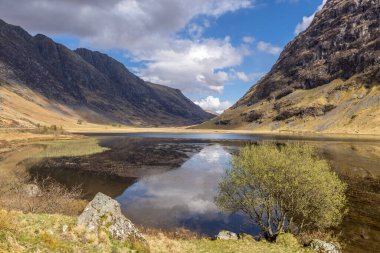 Glencoe 'nun İskoçya' daki manzarası