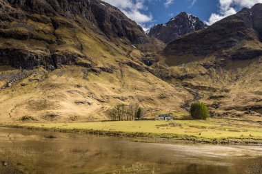 Glencoe 'nun İskoçya' daki manzarası