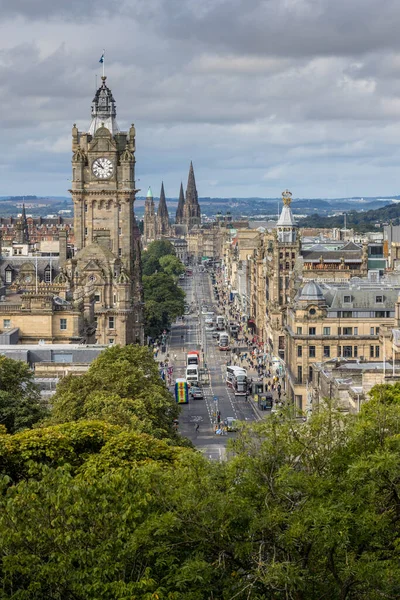 Единбург Столицею Шотландії Одним Районів Ради Історично Частина Графства Мідлотіан — стокове фото