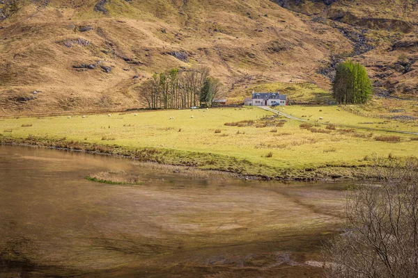 Glencoe Paisagem Cênica Escócia — Fotografia de Stock