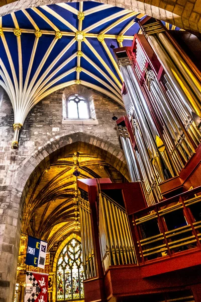 Собор Святого Джайлза Або Високий Кірк Единбурзький Парафіяльна Церква Церкви — стокове фото