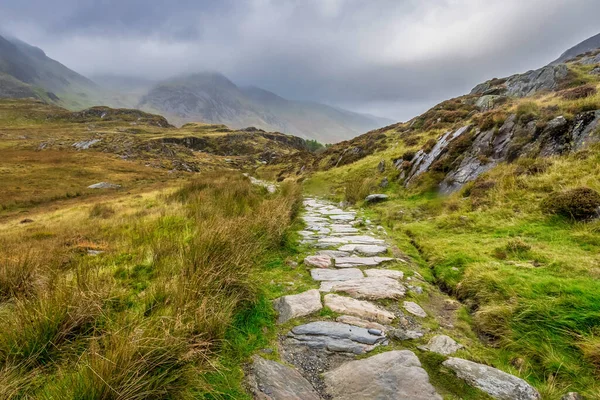 Ohromující Krajina Národní Park Snowdonia Severní Wales — Stock fotografie