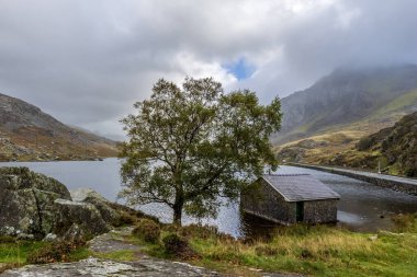 Llyn Ogwen Snowdonia Ulusal Parkı, Kuzey Galler.