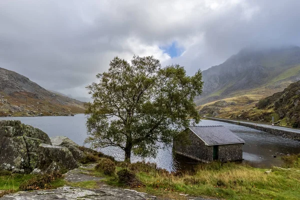 Llyn Ogwen Snowdonia National Park Galles Del Nord Foto Stock Royalty Free