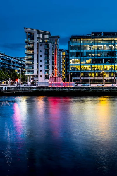 On the river liffey Dublin Ireland