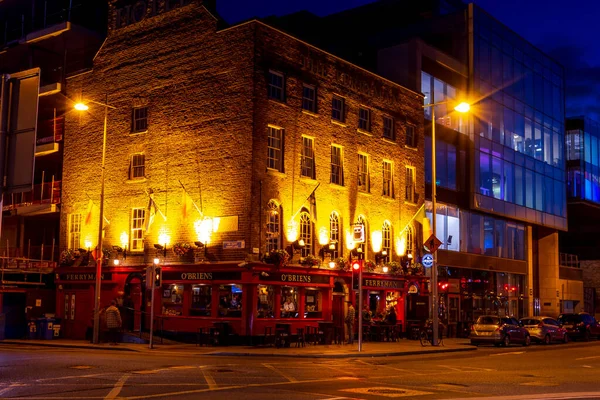 Bar Briens Dublinie Irlandia Obrazek Stockowy