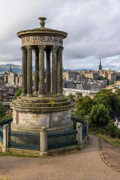 Una Vista Edimburgo Desde Calton Hill — Foto de Stock