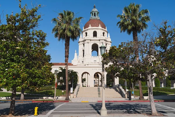 Image Shows View Street Landmark Pasadena City Hall Building Pasadena — Stockfoto