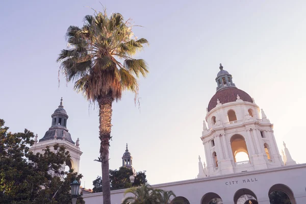 Creatief Beeld Van Het Stadhuis Pasadena Los Angeles County — Stockfoto