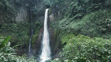 Kosta Rika İHA 'sından Bajos del Toro Şelalesi