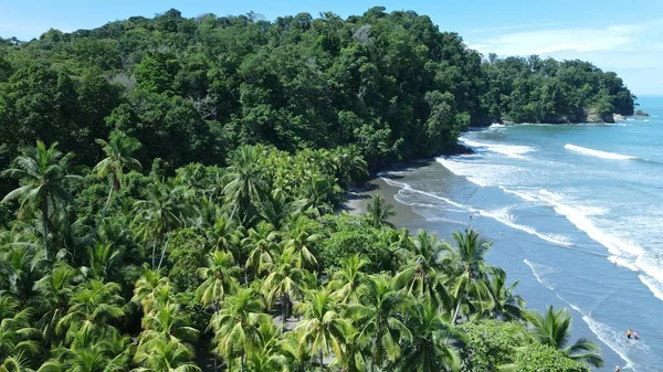 Playa Ventana Costa Rica Plaża Aerial drone wideo — Zdjęcie stockowe