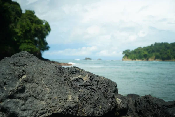 Manuel Antonio Coastline National Park in Costa Rica — стоковое фото