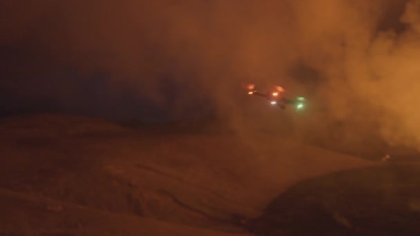 Flying Drone Meradalir Eruption Fagradalsfjall Volcano Iceland 2022 High Quality — Stock video