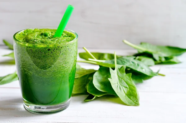 Grüner Smoothie — Stockfoto