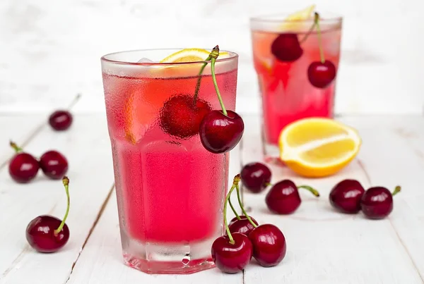 Limonada de cereja — Fotografia de Stock