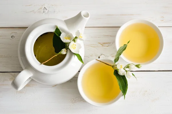 Jasmínový čaj — Stock fotografie