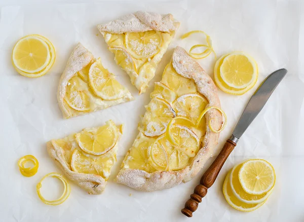 Lemon tart — Stock Photo, Image
