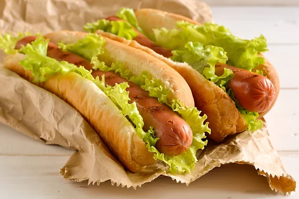 Hotdog — Stockfoto