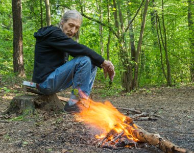 Orta yaşlı bir adam portresi