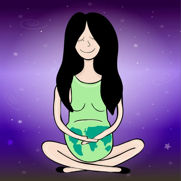 Mother earth kavramsal çizimi