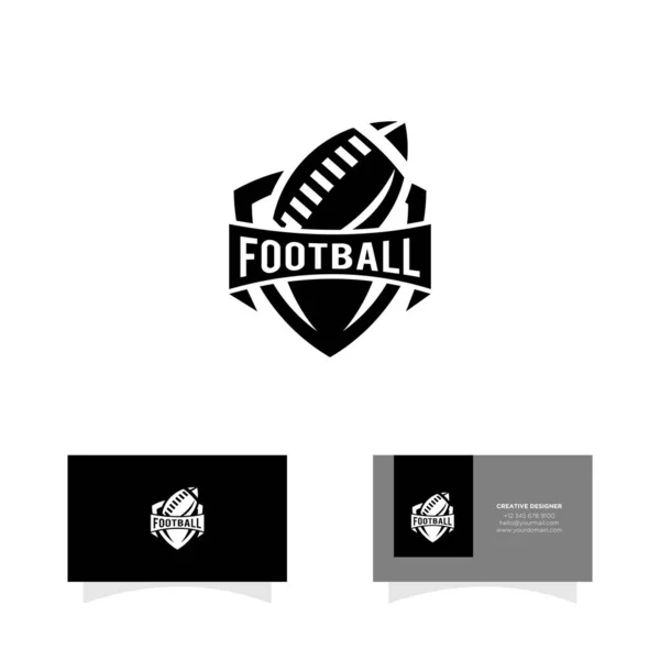 Football Badge Champions League Logo Vector — Stock Vector