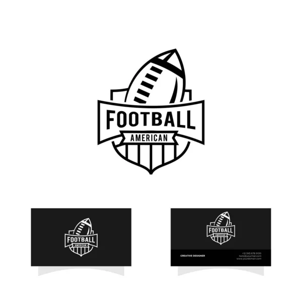 Fotbollsmärke Mästare Ligan Logotyp Vektor — Stock vektor
