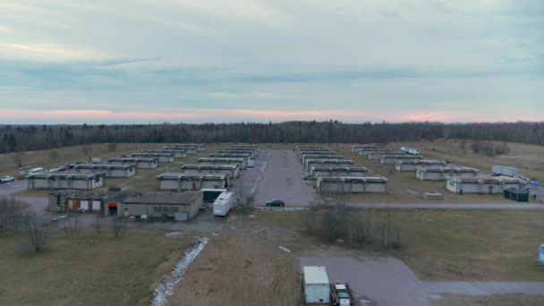 Bomarc Nuclear Missile Launchers North Bay Ontario Canada — Vídeo de Stock