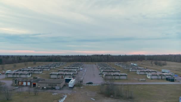 Bomarc Nuclear Missile Launchers North Bay Ontario Canada — Vídeo de Stock