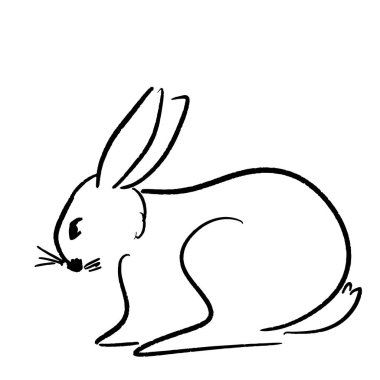 Chinese New Year 2023, the year of the rabbit, red and gold line art characters, simple hand-drawn Asian elements with a craft Happy Chinese New Year 2023, the year of the rabbit,