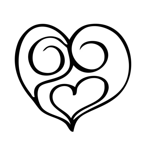 День Святого Валентина Серця Акварелі Весільні Листівки Любовні Листівки — стоковий вектор