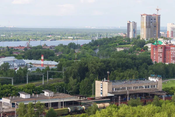 Pohled Okraj Města Perm — Stock fotografie