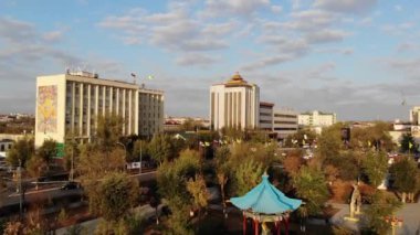 the autumn city of Elista
