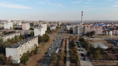 Yükseklerden Elista mahallesi