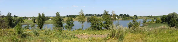 Lake panorama — Stock Photo, Image