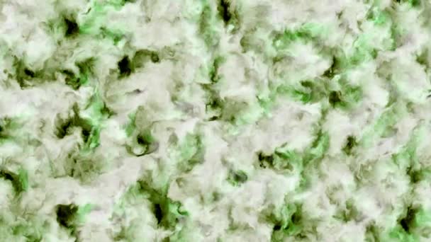 4k βίντεο με θυελλώδη σύννεφα σε ένα νεφέλωμα στο χώρο με μεταβαλλόμενα χρώματα — Αρχείο Βίντεο
