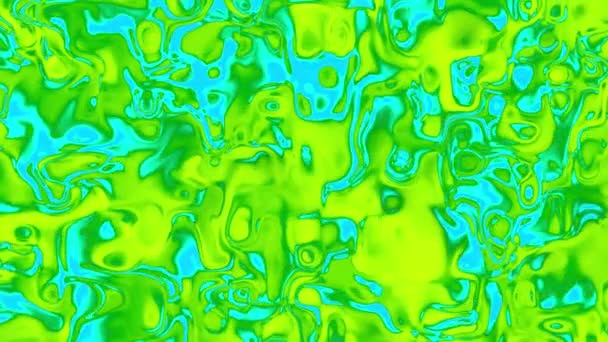 4k background video of everchanging molten liquid glass in vivid changing colors — Stock Video