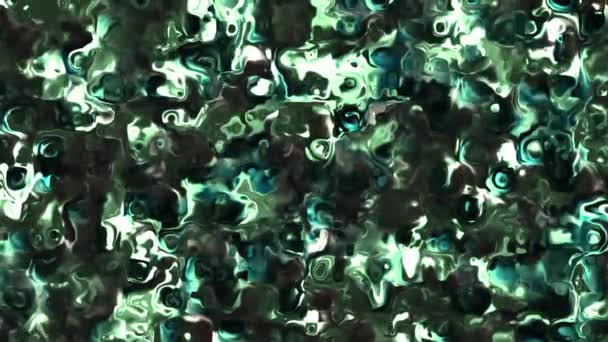 Vidéo de fond 4k de verre liquide fondu en constante évolution — Video