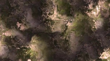 Ayrıntılı parçacık dokusunu canlı renklerle değiştiren 4k arkaplan videosu