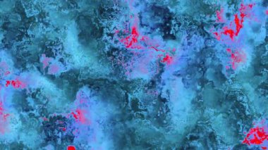 Ayrıntılı parçacık dokusunu canlı renklerle değiştiren 4k arkaplan videosu