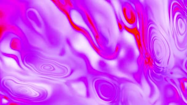 4k vídeo de fundo de vidro líquido fundido em constante mudança em cores vivas — Vídeo de Stock