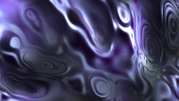 Vidéo de fond 4k de verre liquide en fusion en couleurs vives — Video