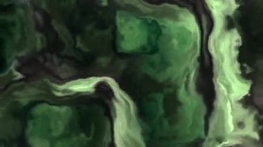 Uzayda bir bulutsu içinde beyaz fırtınalı bulutlar, yavaşça hareket ediyor, şekilleniyor ve çözülüyor.