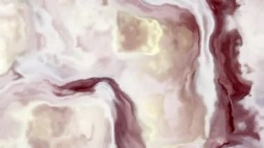 Uzayda bir bulutsu içinde beyaz fırtınalı bulutlar, yavaşça hareket ediyor, şekilleniyor ve çözülüyor.