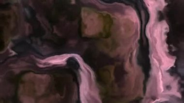 Uzayda bir bulutsu içinde beyaz fırtınalı bulutlar, yavaşça hareket ediyor, şekilleniyor ve çözülüyor.