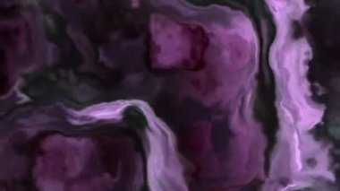 Uzayda bir bulutsu içinde beyaz fırtınalı bulutlar, yavaşça hareket ediyor, şekilleniyor ve çözülüyor.