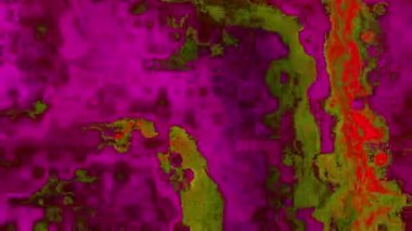 Ayrıntılı parçacık dokusunu canlı renklerle değiştiren 4k arkaplan videosu