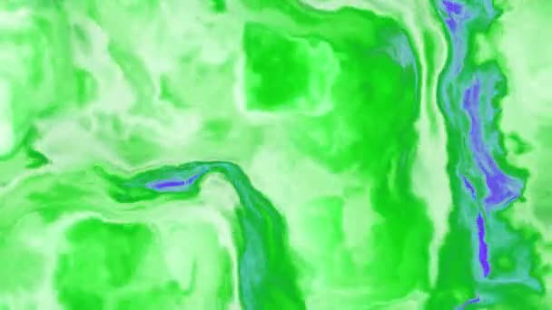 우주 공간에 떠 있는 성운에 있는 다채 로운 폭풍 구름들이 서서히 움직 이면서 형성되고 붕괴된다 — 비디오