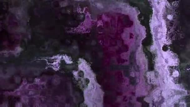4k vídeo de fundo de textura de partículas detalhadas em constante mudança em cores vivas — Vídeo de Stock