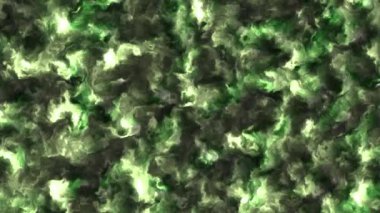 Uzaydaki bir nebulada fırtınalı bulutların 4k videosu