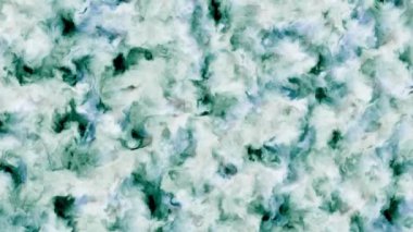 Uzaydaki bir nebulada fırtınalı bulutların 4k videosu